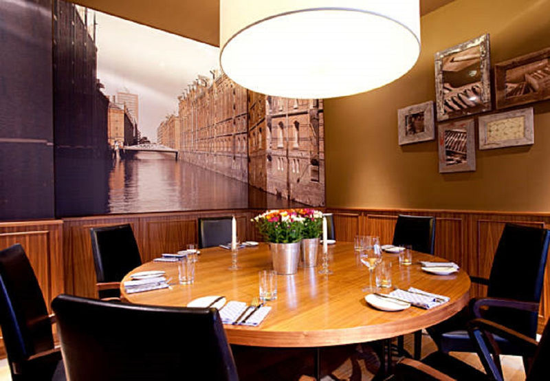 Hamburg Marriott Hotel Restaurant foto